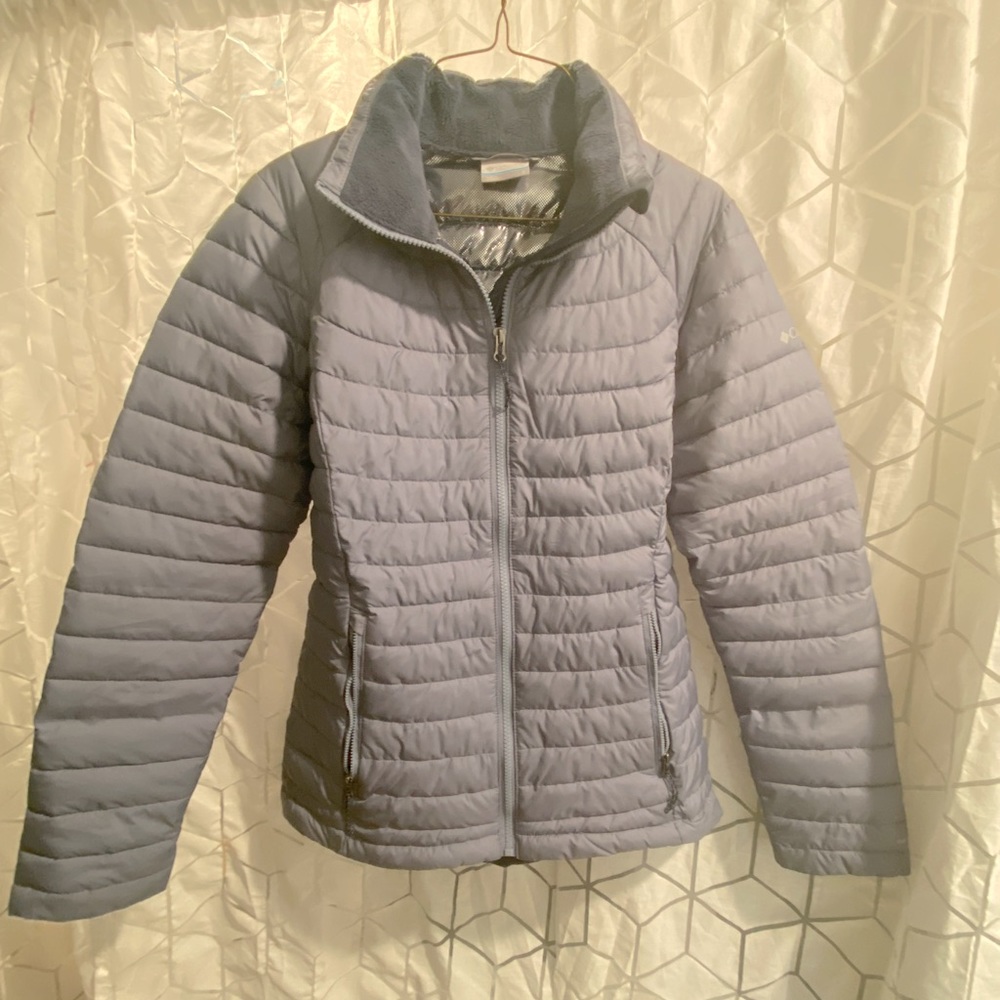 Purple / Lilac Columbia Omni-Heat Puffer Jacket Women’s Small